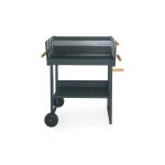 Salone - barbecue � charbon mod. steak house avec roues four cm. 60x45x90h