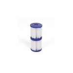 Bestway 58093 cf 2 cartouches filtrantes de rechange pour pompes de piscine filtres 1249 lt / h Bestway 58093 cf 2 cartouches filtrantes de rechange pour pompes de piscine filtres 1249 lt / h