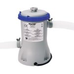 Pompe de filtration bestway 58383 avec flexibles pour piscine 2006 l / h avec filtre a' cartouche de ...