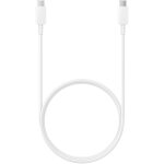 Samsung - cable usb c vers usb c, longueur 1m, charge ultra rapide 45w coloris blanc ep - dn Samsung - cable usb c vers usb c, longueur 1m, charge ultra rapide 45w coloris blanc ep - dn