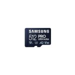 Carte m�moire sd samsung pro ultimate 512 go bleu