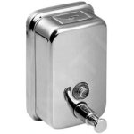 Sanela accessoires en inox - distributeur de savon liquide, volume de 1, 2 l, inox brillant slzn 05