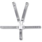 Sangle de chaise haute pour b�b�, harnais de rechange � 5 points pour chaise haute gris - ahlsen