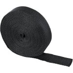 Sangle noire - largeur 25mm, longueur 10m - pour couverture de piscine cov'top ou bche  barres - poolco ...