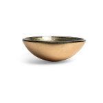 Saniclass - pesca limone vasque à poser - 30x10, 5cm - rond - verre trempé - or vert Saniclass - pesca limone vasque à poser - 30x10, 5cm - rond - verre trempé - or vert