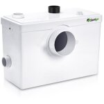 Broyeur sanitaire sanigo 600w avec trois entres pour toilettes machine  laver douche evier baignoire ...