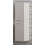 Sanitaire - colonne de meuble neptune suspendue - blanc