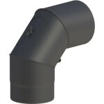 Coude pivotant ø 120 mm pour tuyau de poêle 0 - 90° avec porte Coude pivotant ø 120 mm pour tuyau de poêle 0 - 90° avec porte
