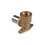 Coude applique court per � sertir - femelle 15x21 - �16