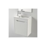 Sanitaire - lave - mains style blanc brillant