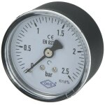 Le sanitaire - manomtre r 1 / 4' axial 0 - 2, 5 bars