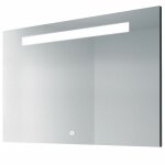 Sanitaire - miroir �clairant kathy - 70x60 cm