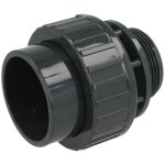 Raccord pvc avec joint torique 50 mm x 1 1 / 2' fm Raccord pvc avec joint torique 50 mm x 1 1 / 2' fm