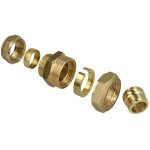 Raccord de tube ondulé solaire dn16 x 18 et 22 mm Raccord de tube ondulé solaire dn16 x 18 et 22 mm