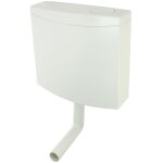 Le sanitaire - r�servoir de chasse d'eau wc sanit 951 2 volumes de rin�age suspension basse