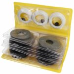 Le sanitaire - set de joints pour réservoirs de chasse d'eau de 24 pièces Le sanitaire - set de joints pour réservoirs de chasse d'eau de 24 pièces