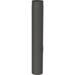 Le sanitaire - tuyau de poêle ø 150 x 1000 mm avec clapet d'étranglement et porte Le sanitaire - tuyau de poêle ø 150 x 1000 mm avec clapet d'étranglement et porte