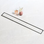 Sanitemodar - caniveau de douche 70cm, panneau 2 en 1, caniveau de douche siphonné avec appareil désodorisant ... Sanitemodar - caniveau de douche 70cm, panneau 2 en 1, caniveau de douche siphonné avec appareil désodorisant ...