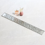 Sanitemodar - caniveau de douche 80cm, panneau à bulles, caniveau de douche siphonné avec appareil désodorisan ... Sanitemodar - caniveau de douche 80cm, panneau à bulles, caniveau de douche siphonné avec appareil désodorisan ...