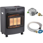 Sannover - po�le � gaz infrarouge daris 4200 w + kit complet nf