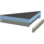 Wedi - sanoasa banquette d'angle m 600x300mm