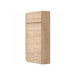 Academica armoire d'angle - d�cor chene sonoma - contemporain - chambre - l 80, 5 cm