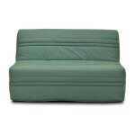 Les tendances - banquette bz - tissu vert - l143 x p97 x h89cm - joe Les tendances - banquette bz - tissu vert - l143 x p97 x h89cm - joe