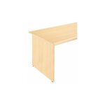 Sans marque - bureau droit htre l 80 cm - o line 2 - maxiburo