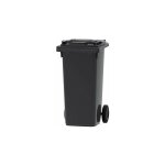 Conteneur  dchets 120 litres tri slectif 2 roues - gris - maxiburo
