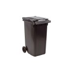 Conteneur  dchets 240 litres tri slectif 2 roues - gris - maxiburo