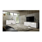 Ensemble sejour : buffet 3p 181 cm + meuble tv 181 cm - victory