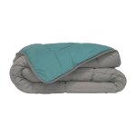 Poyet - motte - poyet motte couette microfibre 400g / m2 calgary - 200 x 200 cm - gris galet et vert ... Poyet - motte - poyet motte couette microfibre 400g / m2 calgary - 200 x 200 cm - gris galet et vert ...