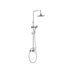 Rousseau colonne de douche avec robinet mitigeur m�canique shenti chrome
