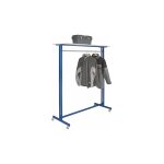 Sans marque - vestiaire portant bleu - maxiburo Sans marque - vestiaire portant bleu - maxiburo