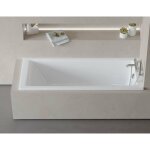 Sanycces - baignoire rectangulaire encastrable bali blanc brillant 180x80