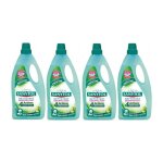 4 bidons de 5l nettoyant dsinfectant sols et surfaces pro citron ou eucalyptus sanytol parfum: citron ...