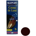 Cr�me de luxe cirage avec applicateur cuir bordeaux 75ml saphir