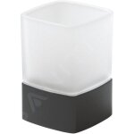 Sapho - accessoires de salle de bains gedy - verre de brosse � dents lounge � poser, verre laiteux / ...