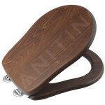 Sapho - kerasan retro - abattant wc, noyer 109040