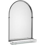 Sapho - miroirs - miroir tiga 48x67 cm, avec tablette, chrom� hz202