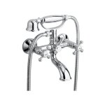 Sapho - reitano rubinetteria antea - mitigeur de baignoire avec accessoires, chrome 3011 Sapho - reitano rubinetteria antea - mitigeur de baignoire avec accessoires, chrome 3011