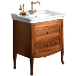 Sapho - retro - meuble pour lavabo 730x800x465 mm, h�tre 1654