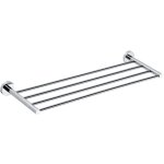 Bemeta - sapho x - round - tablette murale pour serviettes, longeur 66 cm, chrome xr412 Bemeta - sapho x - round - tablette murale pour serviettes, longeur 66 cm, chrome xr412