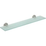 Bemeta - sapho x - steel - tagre, longueur 60 cm, verre / inox xs601