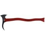 Sapie manche carbone et plastique 600mm 840g. equipe d'une hachette pour couper les rsidus de bois, ...