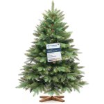 Sapin de no�l artificiel, nordmann premium 120 cm, �l�ments naturels moul�s par injection, fabriqu� en ...