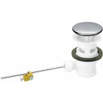 Sas - bonde lavabo / bidet pvc automatique à clapet inox recouvrant - sans tirette Sas - bonde lavabo / bidet pvc automatique à clapet inox recouvrant - sans tirette