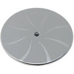 Sas - capot chrom� diam�tre 120 mm pour bonde receveur douche diam�tre 90 mm