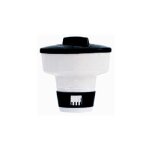 Sas - doseur piscine chlore - diffuseur flottant piscine - compatible pastilles 20 g - edg - aqualux
