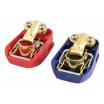 Satra - paire de cosses bornes de batterie a montage et degagement rapide